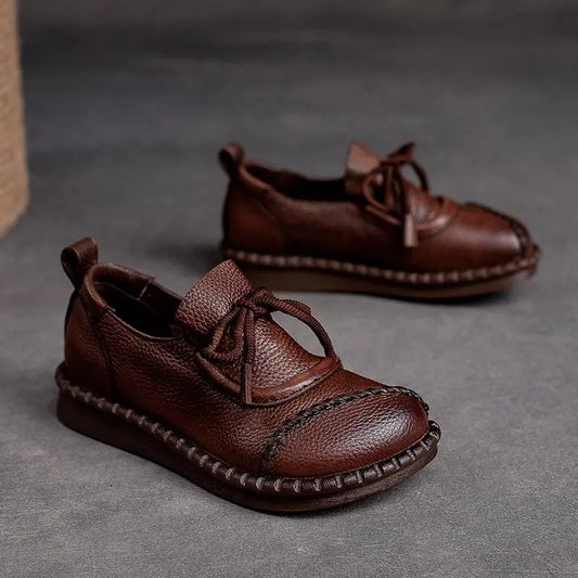 Zapatos De Cuero Blandos Hechos A Mano De Alta Calidad