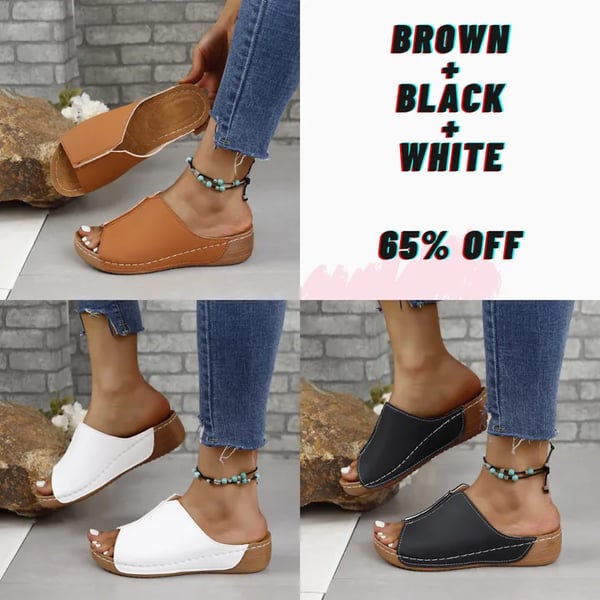 Sandalias Ligeras Elásticas Con Mejora De Suela Amortiguadora