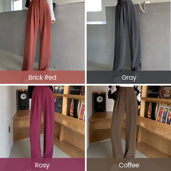 Trajes Y Pantalones De Mujer Relajados Y Casuales