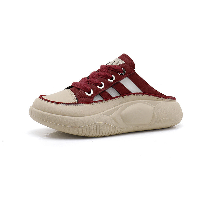 Media Zapatilla Con Los Dedos Cerrados Para Mujeres