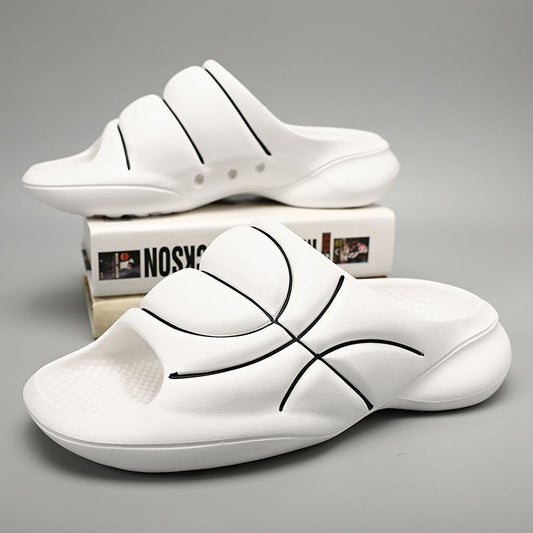 Zapatillas De Moda Antideslizantes De Fondo Grueso