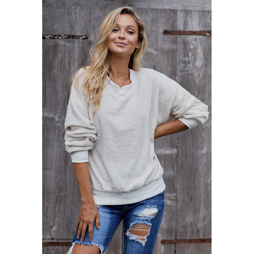 Otoño / Invierno Nuevo Estilo Suéter De Cachemira Suéter Acolchado Mujer