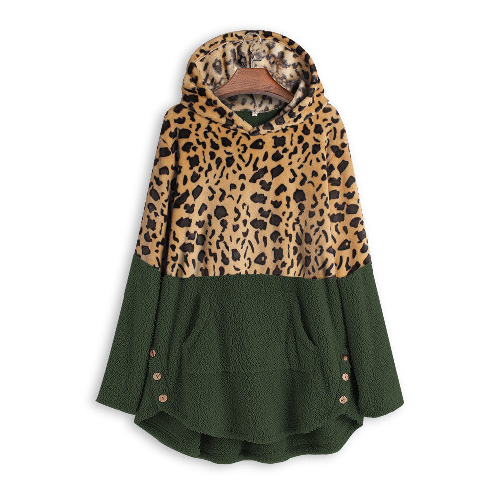 Sudadera De Manga Larga Con Estampado De Leopardo
