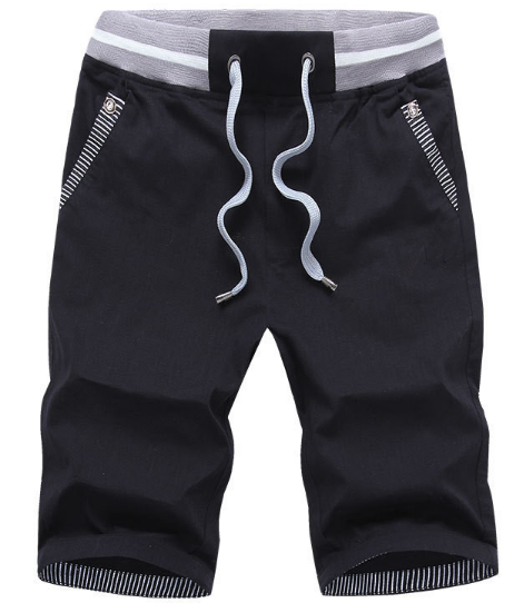 Pantalones cortos casuales en lino para hombre