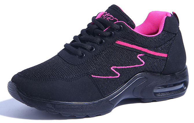 Zapatos de baile mujer adulto suave fondo de la red de la superficie fitness