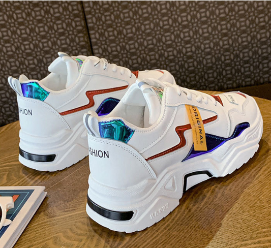 Sneaker mujer 2020 caída nuevo fondo grueso - MXbueno