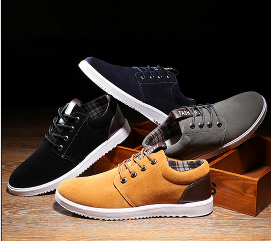 Zapatos deportivos casuales lona para hombre - MXbueno