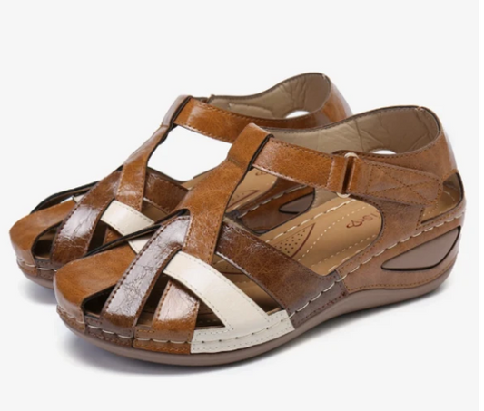 Nuevas sandalias de mujer colorblock