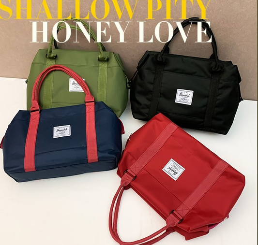 Mujer Nylon Duffel Bolsa Casual al aire libre Totalizador Bolsa Viaje Bolsa - MXbueno
