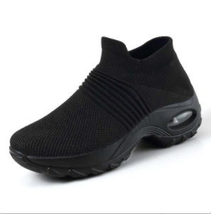 Zapatos Transpirables de Amortiguador Deportivo(todo negro/Talla 36)16 - MXbueno