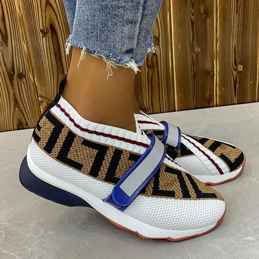 Calzado Deportivo Para Mujer, Punta Redonda, Boca Baja, Pies Planos Casuales