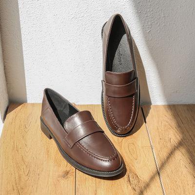 Zapatos De Piel Suave Todo Fósforo Estilo Británico - MXbueno