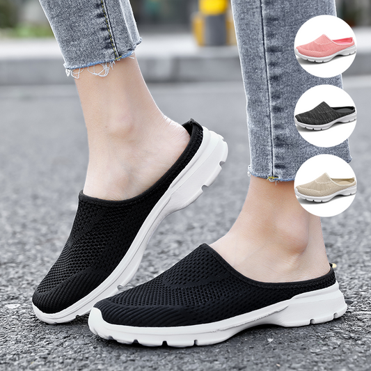 Zapatos Casuales Sin Cordones De Malla Transpirable