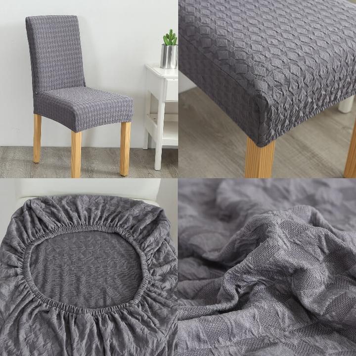 Fundas Para Sillas Jacquard Un Color Poliéster Fundas