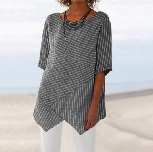 ¡VENTA! Camiseta a rayas de mujer