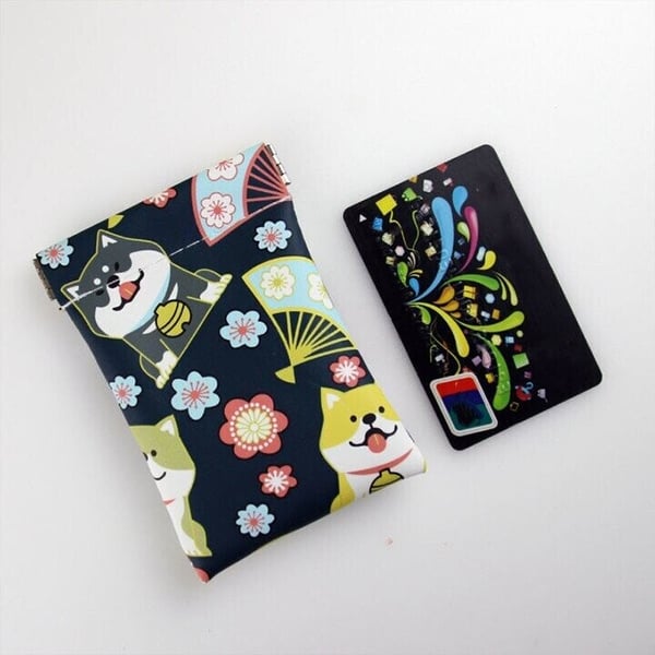 Bolsa De Cuero De Botón