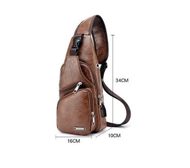 Bolsos cruzados en el pecho