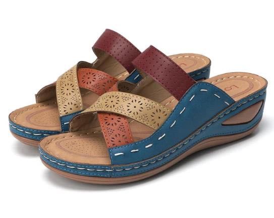 Sandalias con plataforma antideslizante para mujer