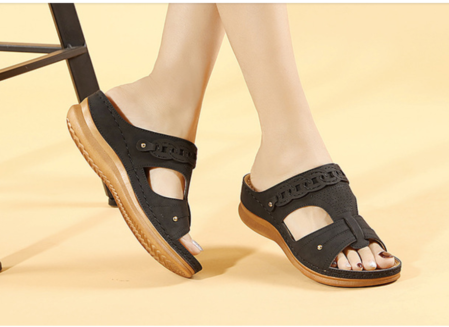 Sandalias de cuña antideslizantes - MXbueno