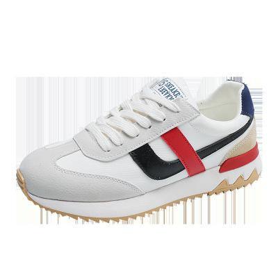 Deportes todo-fósforo y zapatos de mujer zapatos blancos de cuero del ocio - MXbueno