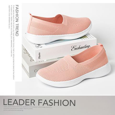 Zapatos Planos Malla Transpirable Poco Profundo Confort Caminar
