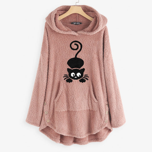 Chaqueta De Mujer Con Bordado De Terciopelo De Doble Cara