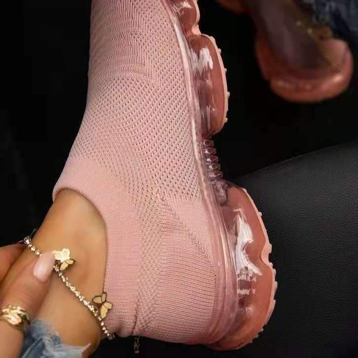 Calzado Casual Transpirable Deportivo Antideslizante De Seda De Hielo Suave