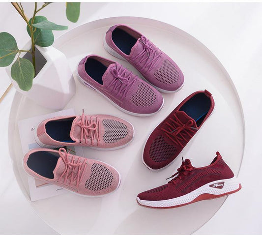 Zapatillas de nueva malla de verano transpirable para mujeres - MXbueno