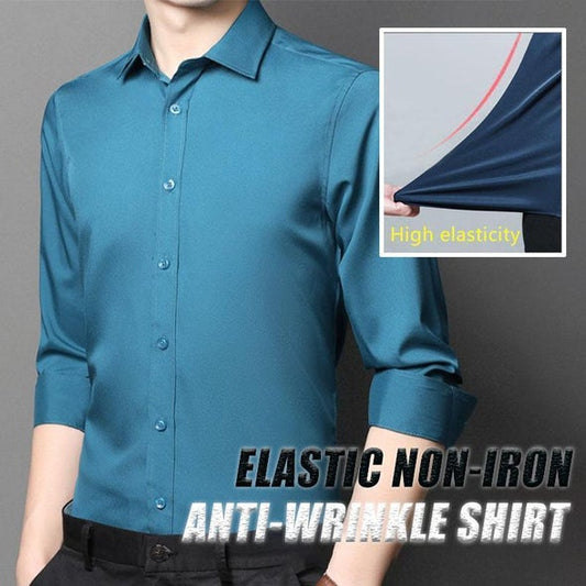 Camisa anti-arrugas sin planchar Must Stretch para hombreCamisa anti-arrugas sin planchar Must Stretch para hombre