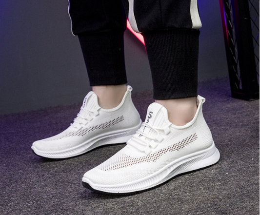 Tenis Deportivo Mujer Blanco Sneaker Comodos Ligeros And - MXbueno