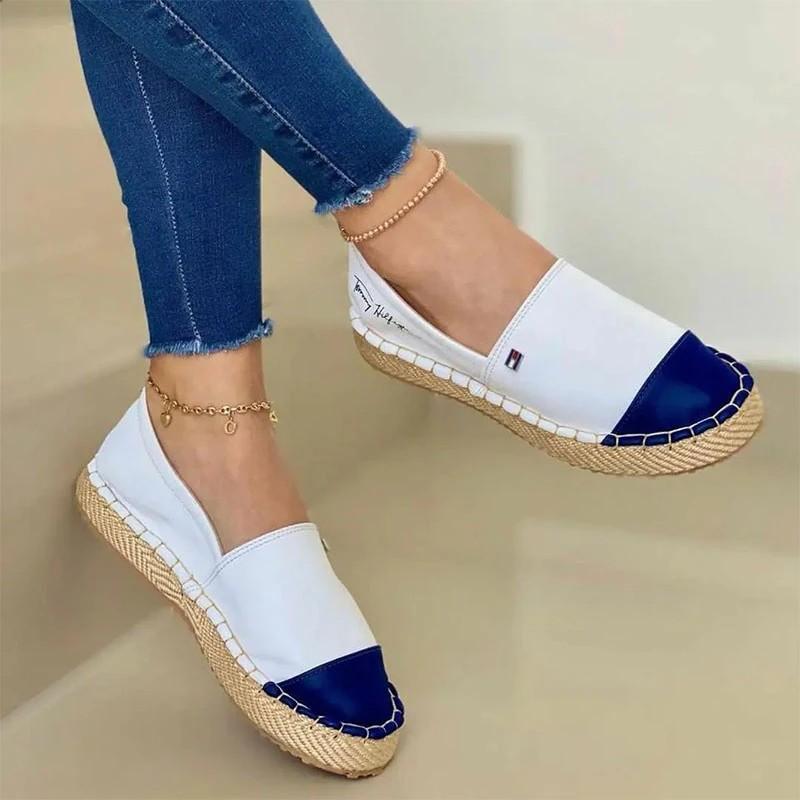 Alpargatas Comfy Classic Flat Zapatos para Mujer