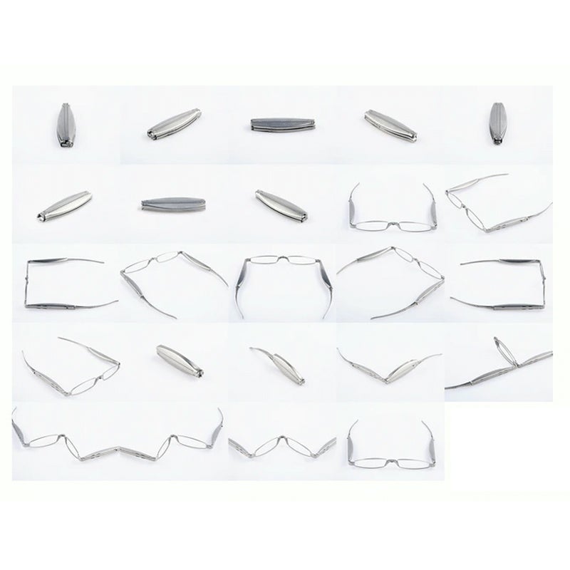 Gafas De Bolsillo Plegables De Moda