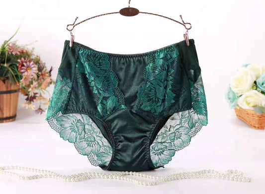 Panty De Algodón Cómodo De Malla De Talle Alto a La Cadera Completa