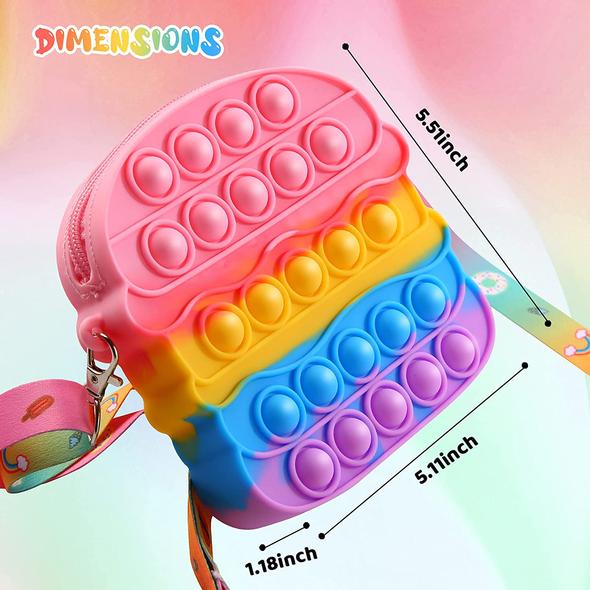 Bolso De Hombro Fidget Toys Pop