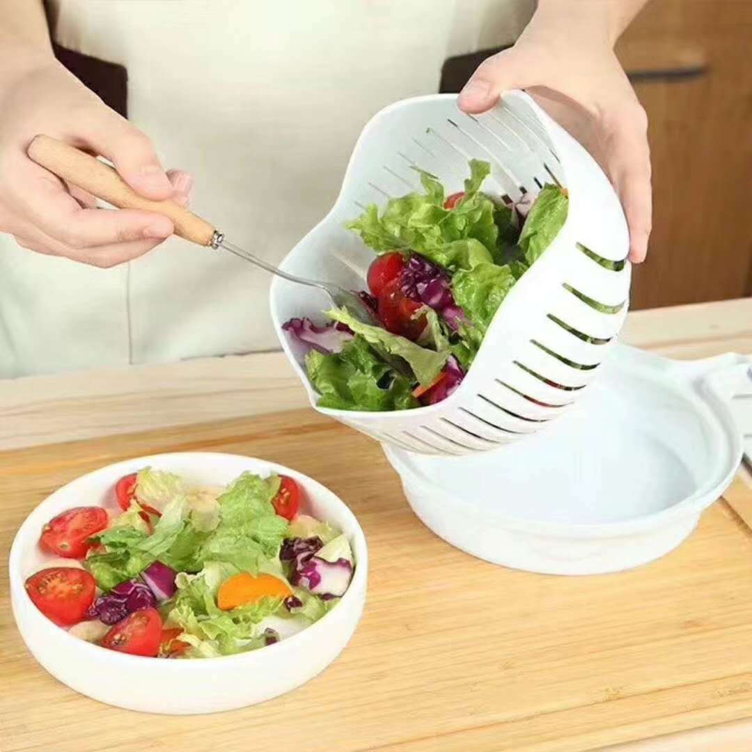 Ensalada de Frutas Rápidas Chopper Ensalada Slicer
