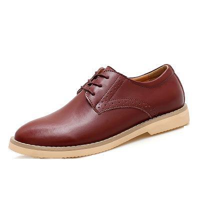 Zapatos Casuales De Cuero Para Hombre - MXbueno