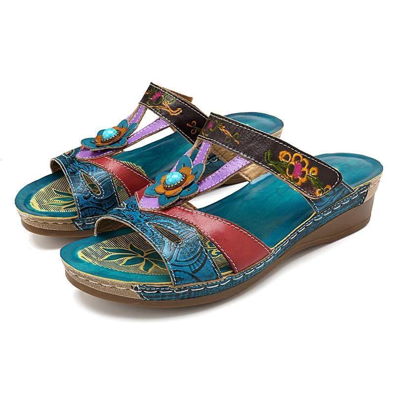 Zapatillas para mujer de estilo Bohemias Vintage