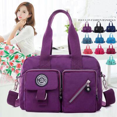 Cartera multibolsillos de nailon de gran capacidad - MXbueno