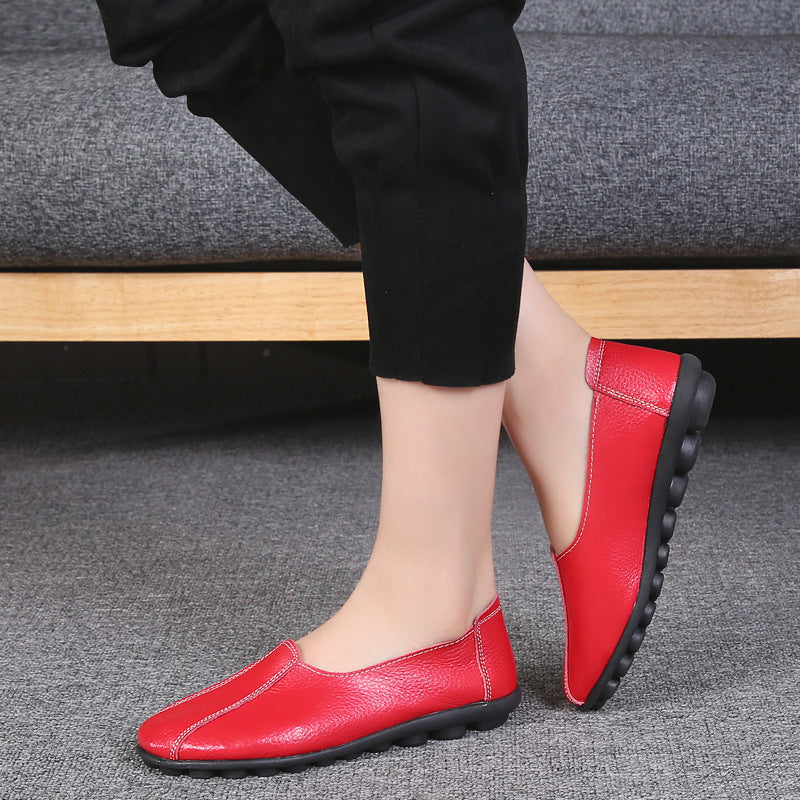 Zapatos De Cuero De Alta Calidad, Súper Suaves Y Transpirables, Antideslizantes Y Livianos