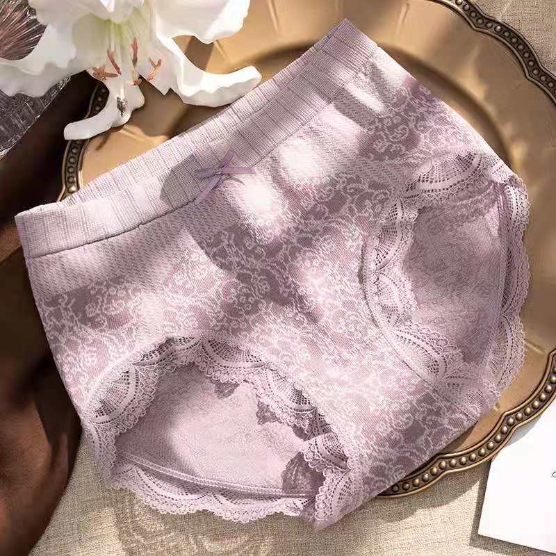 Abdomen Y Bragas De Grafeno Resistentes A La Suciedad Más Bragas Gruesas De Gran Tamaño Para Mujer, Bragas De Encaje Que Esculpen El Cuerpo