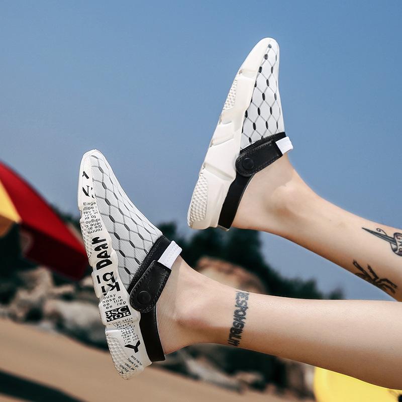 NUEVOS ZAPATOS DE PLAYA PEREZOSOS ZAPATILLAS TRANSPIRABLES SANDALIAS DE DOBLE USO