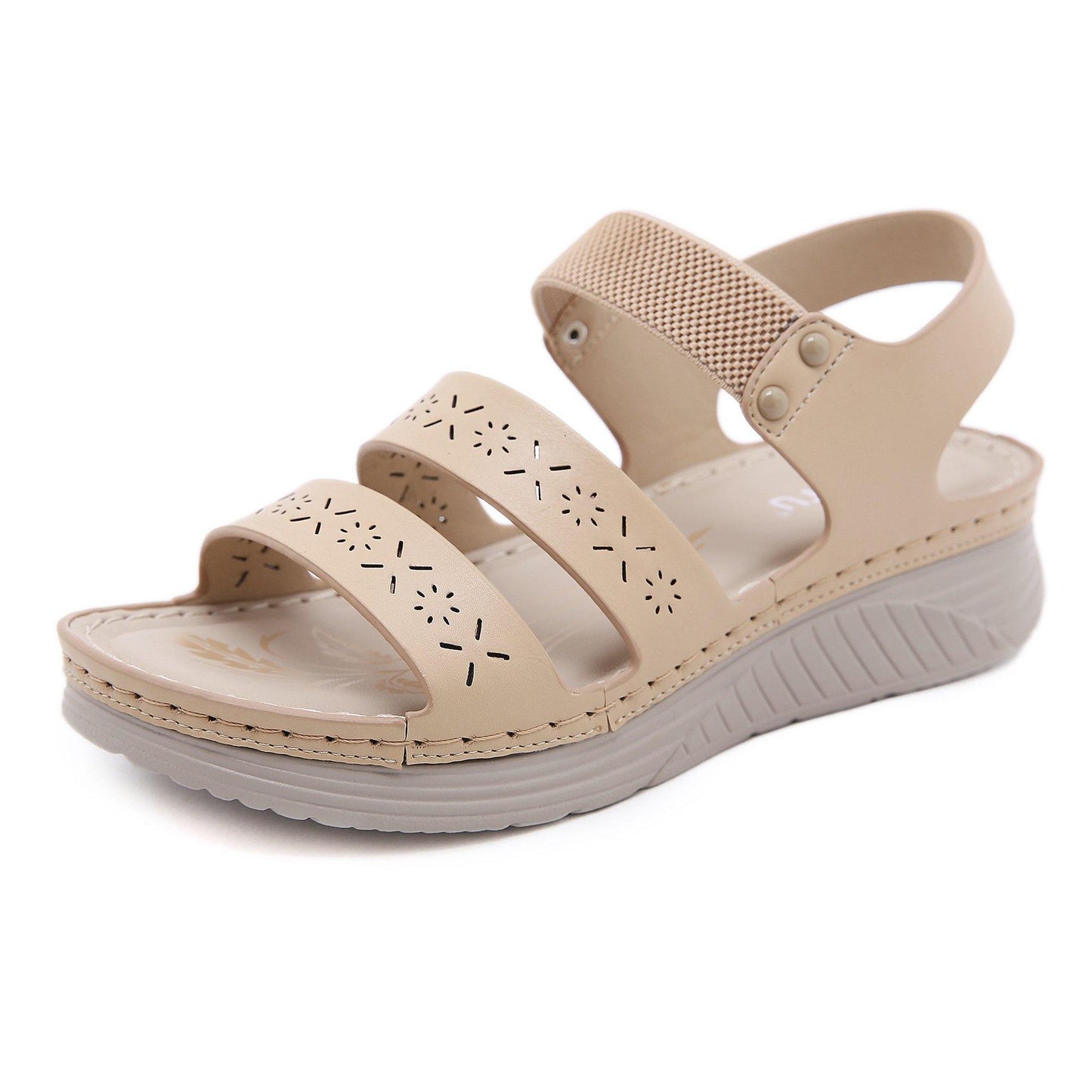 Sandalias Casuales De Talla Grande Para Mujer - MXbueno