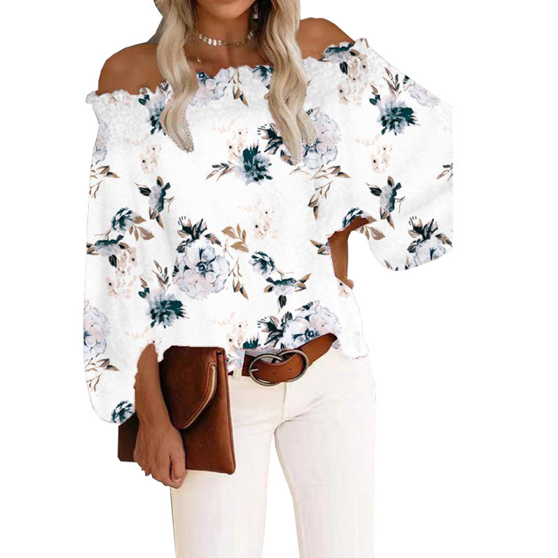 Top Suelto Con Mangas De Linterna Ropa De Mujer