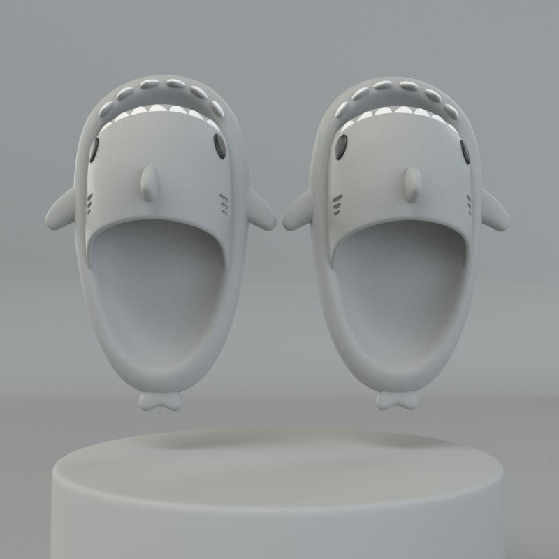 Preciosas Pantuflas De Verano Con Forma De Tiburón