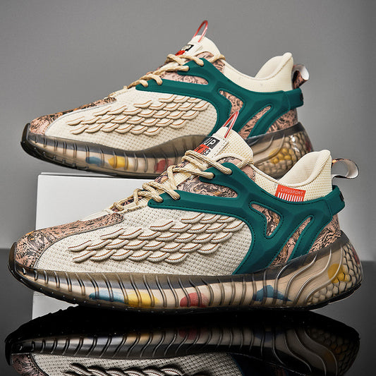 Zapatos De Marea Nacional De Coco Para Hombre, Otoño E Invierno, Estilo Nacional, Ocio, 2021, Nuevos Zapatos Para Correr