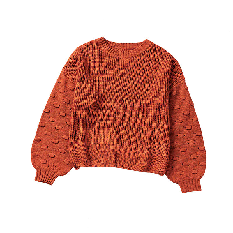 Jersey De Punto Jersey De Punto Jacquard De Manga Larga Para Mujer