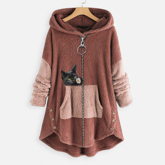 Ropa De Mujer De Talla Grande, Los Hipsters De La Calle Agregan Fertilizante Para Aumentar La Chaqueta De Mezclilla Suelta De Manga Larga Europea Y Estadounidense