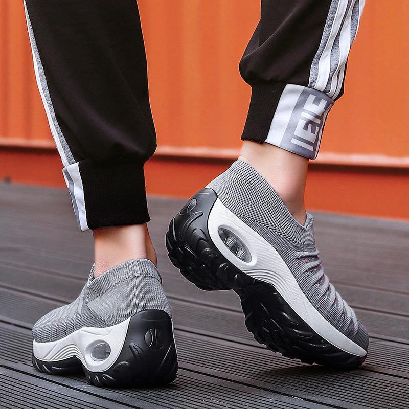 Mujer Zapatos cómodos para caminar con malla transpirable y sin cordones - MXbueno