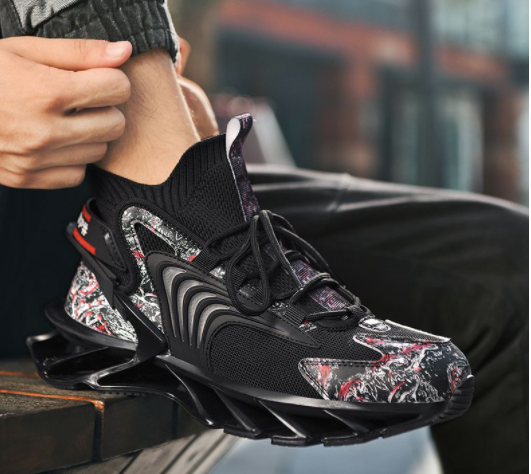 Zapatos Casuales Para Hombre, Zapatillas De Lujo De Entrenamiento, Mocasines A La Moda De Carrera, Blancas, Para Correr