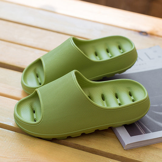 Diseño De Cabeza Redonda, Ducha Antideslizante, Sandalias Y Zapatillas Ligeras Y Cómodas Para Hombres Y Mujeres.